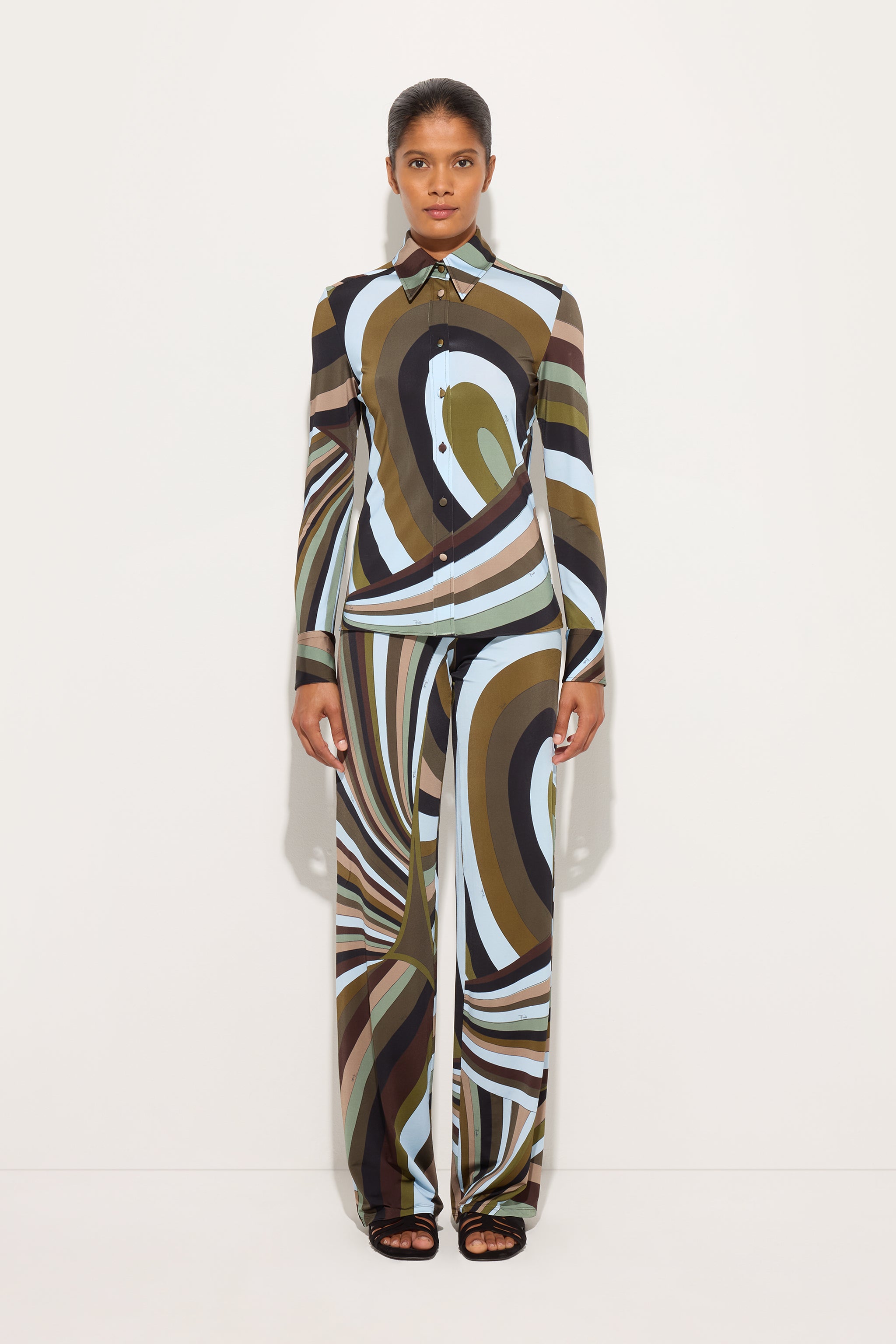 Iride Print Shirt
 WOMAN Pucci