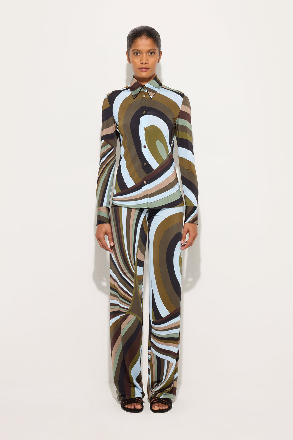Iride Print Shirt
 WOMAN Pucci