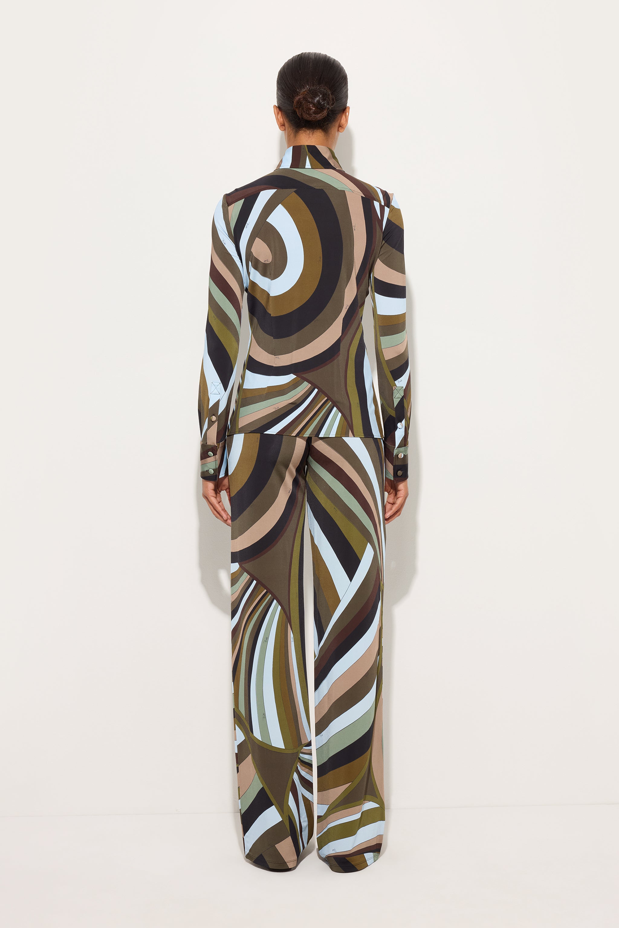 Iride Print Shirt
 WOMAN Pucci