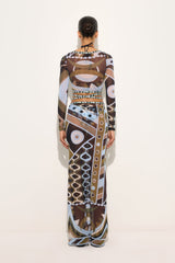 Vivara Print Tulle Crop Top
 WOMAN Pucci