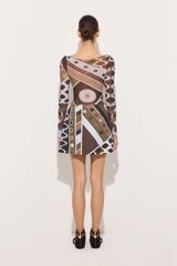 Vivara Print Tulle Top
 WOMAN Pucci
