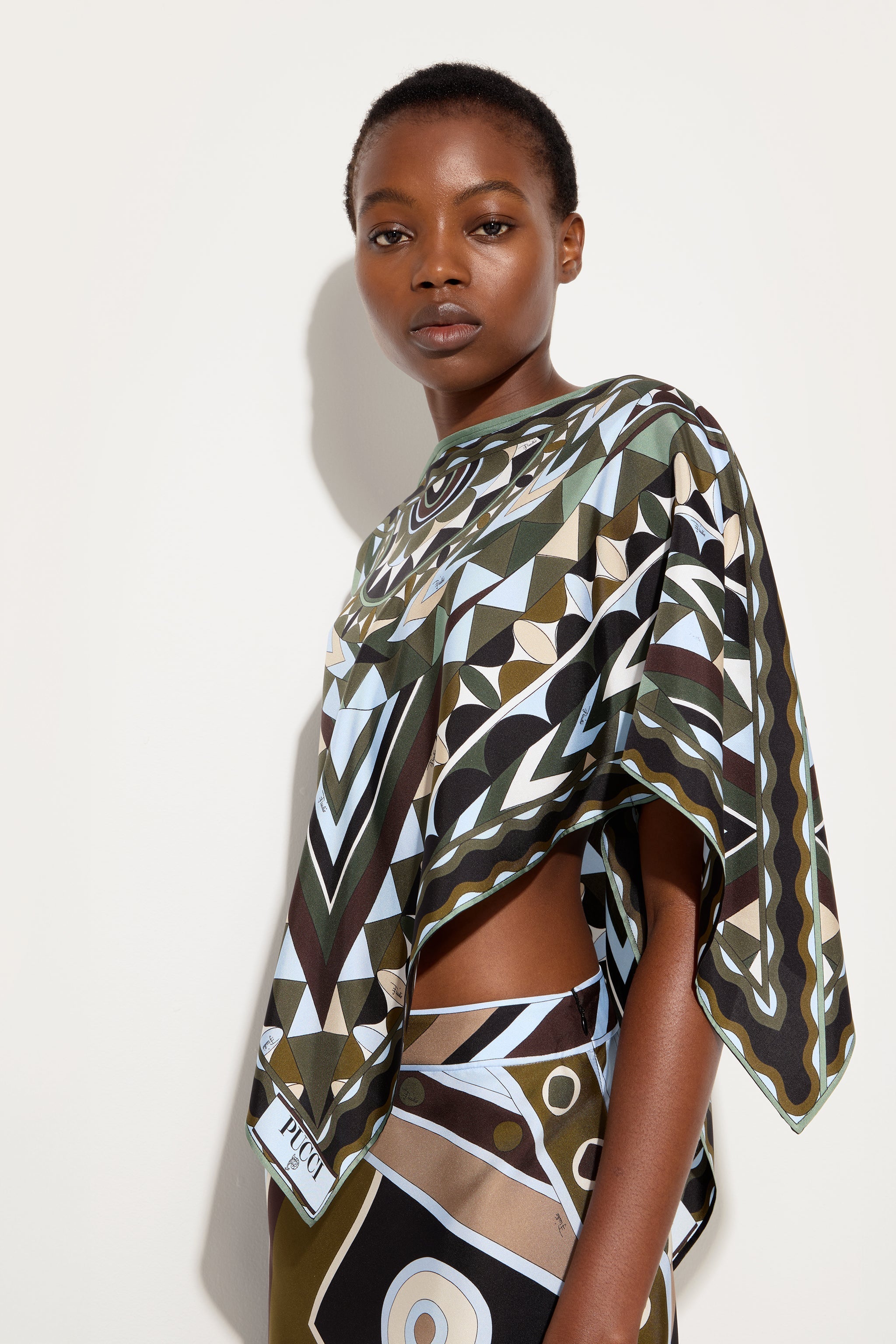 Manuba Print Kaftan top
 WOMAN Pucci