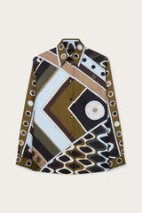 Vivara Print Silk Shirt
 WOMAN Pucci