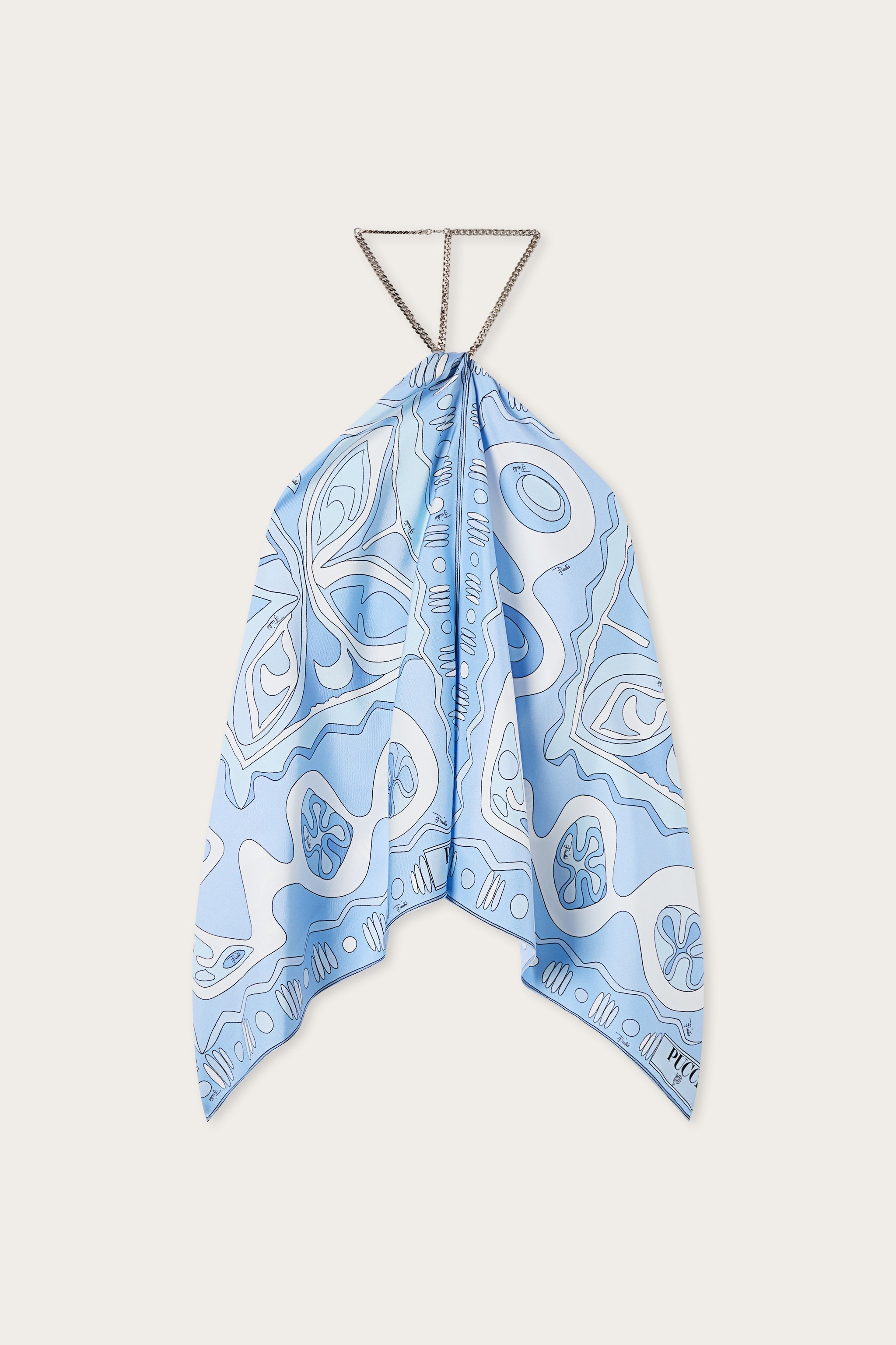 Angoli Print Chain Top
 WOMAN Pucci