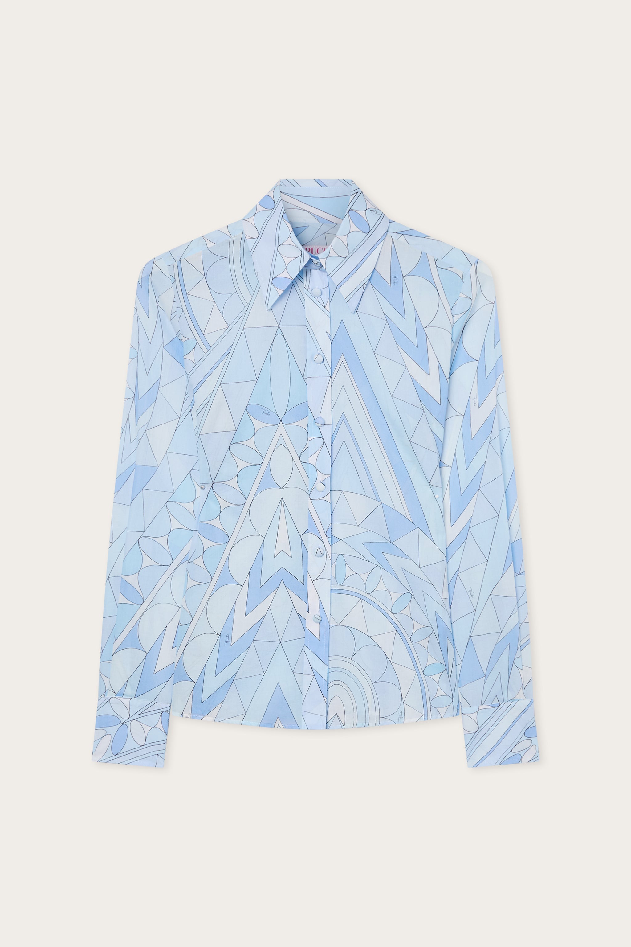 Manuba Print Cotton Shirt
 WOMAN Pucci