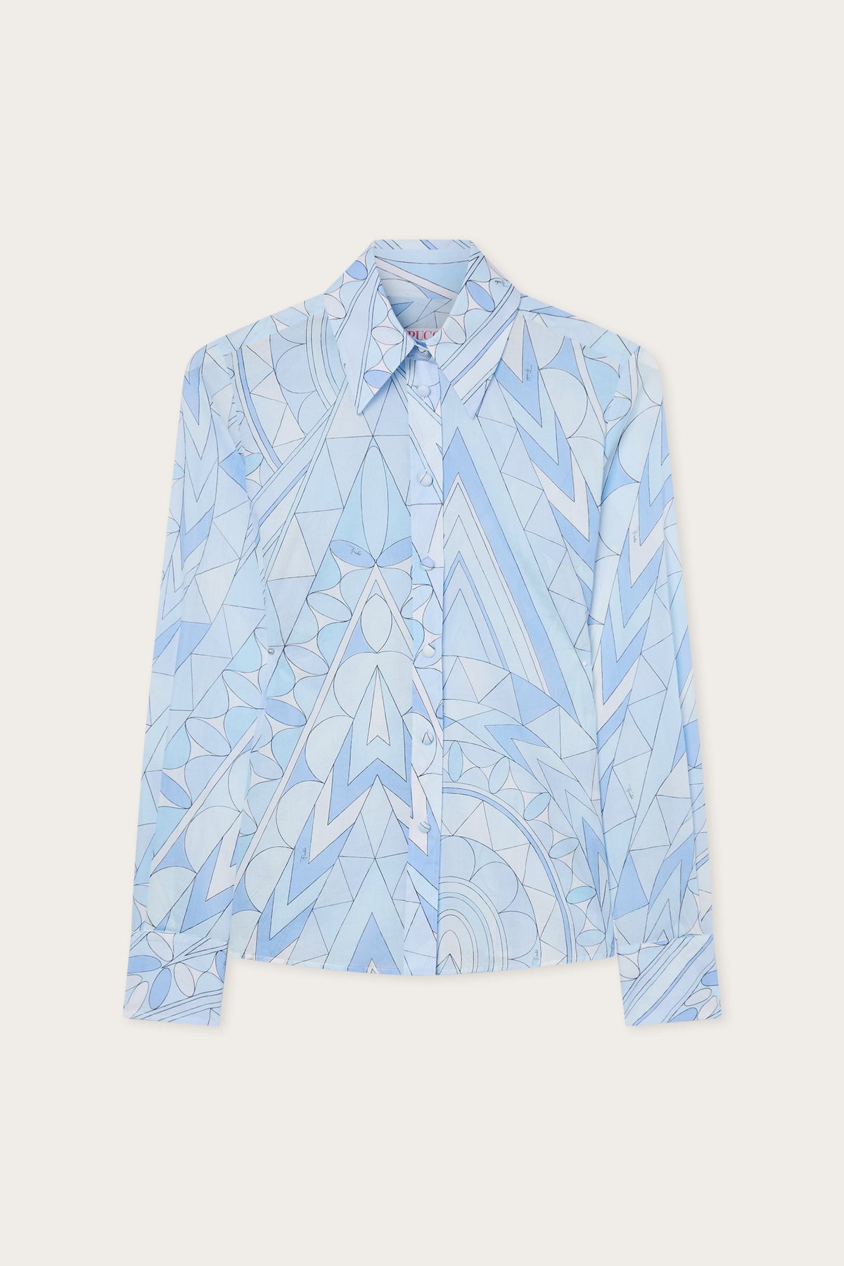 Manuba Print Cotton Shirt
 WOMAN Pucci