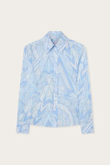 Manuba Print Cotton Shirt
 WOMAN Pucci