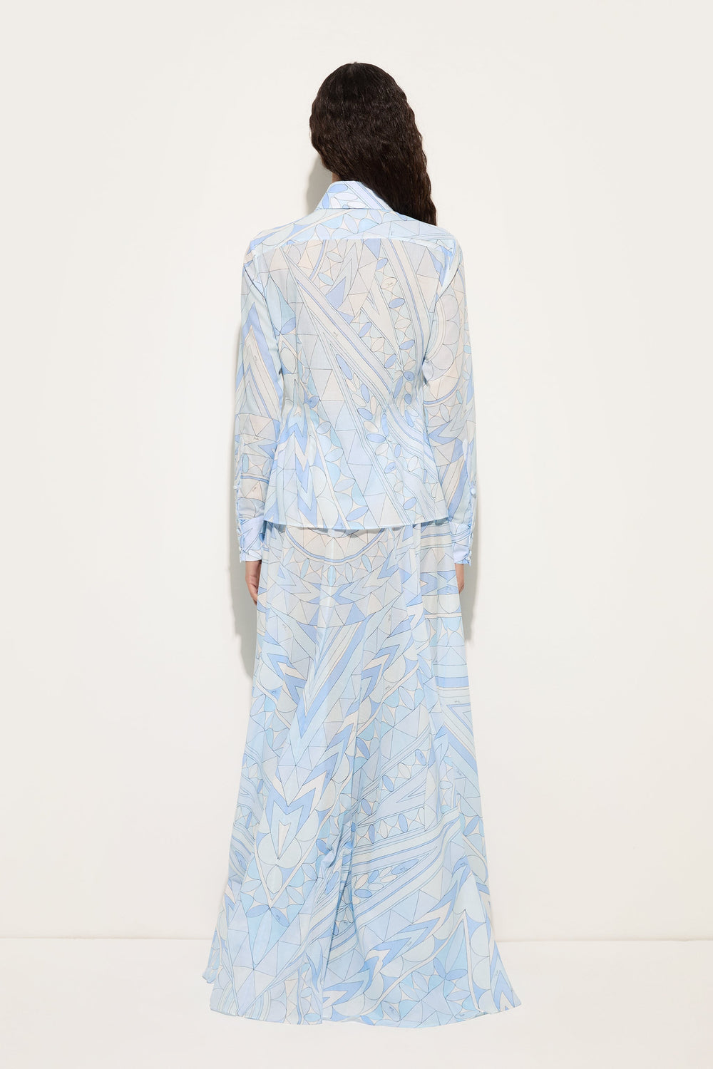 Manuba Print Cotton Shirt
 WOMAN Pucci