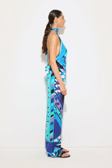 Vivara Print Foulard Top
 WOMAN Pucci