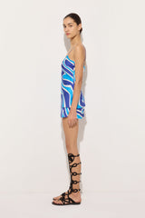 Labirinto Print Silk Top
 WOMAN Pucci