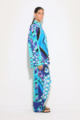 Vivara Print Silk Shirt
 WOMAN Pucci