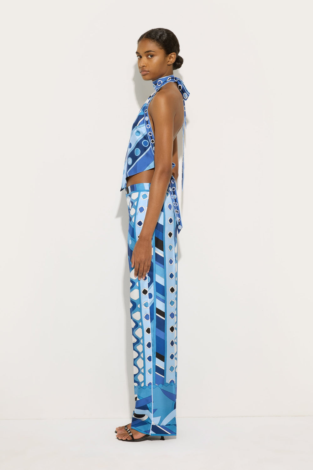 Vivara Print Sleeveless Top
 WOMAN Pucci