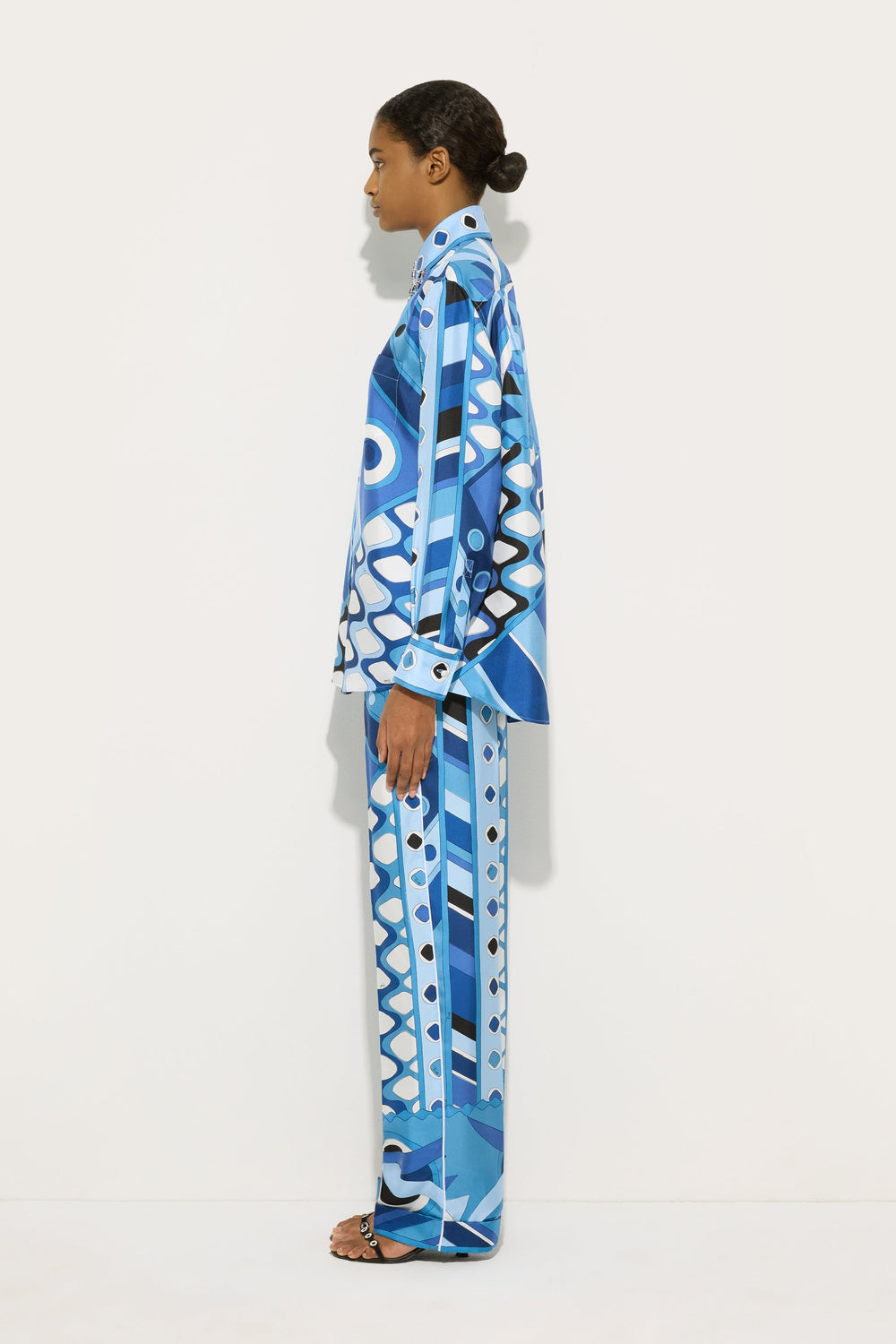 Vivara Print Shirt with Embroidery
 WOMAN Pucci