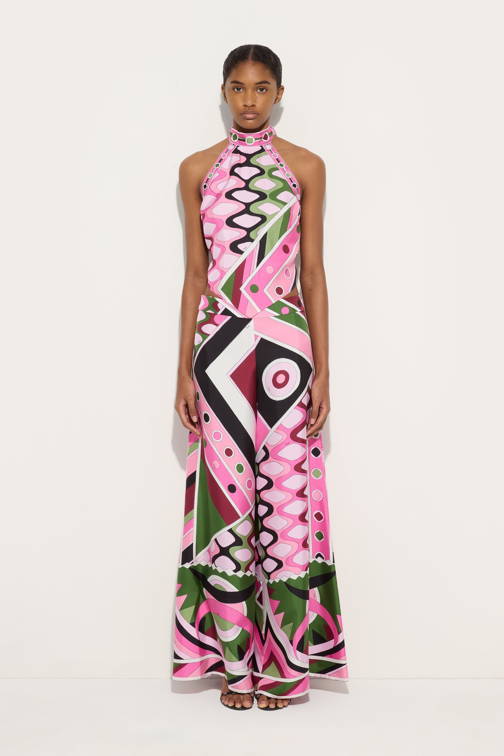 Vivara Print Sleeveless Top
 WOMAN Pucci