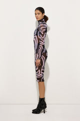 Labirinto Print Tulle Top
 WOMAN Pucci