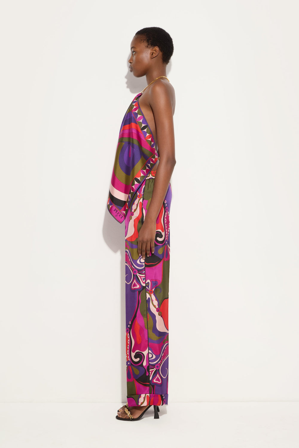 Iride Print Chain Top
 WOMAN Pucci