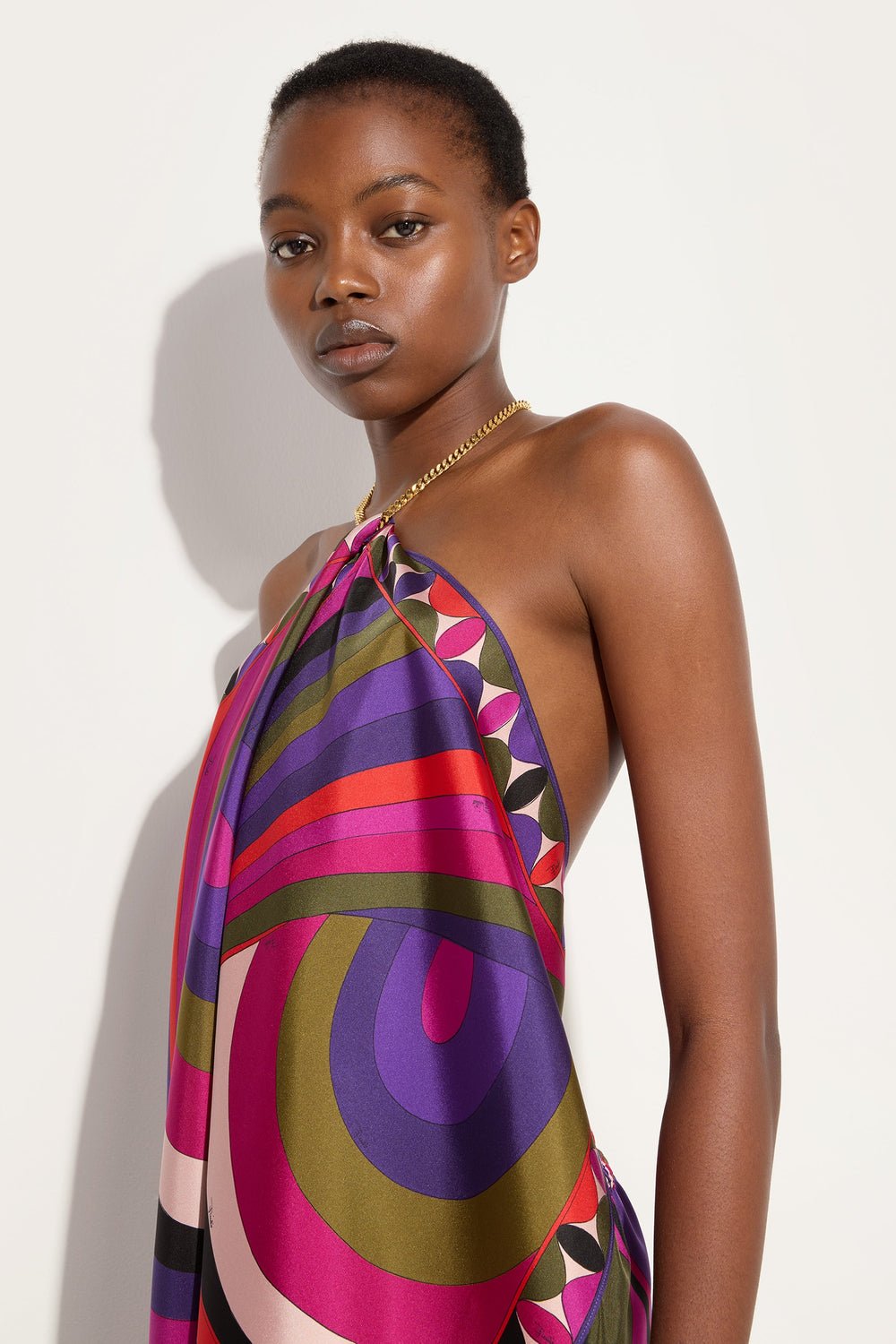 Iride Print Chain Top
 WOMAN Pucci
