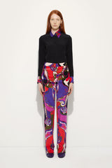 Crêpe de Chine Shirt with Printed Details
 WOMAN Pucci