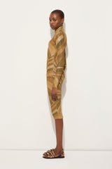 Iride Print Lamé Jersey Top
 WOMAN Pucci