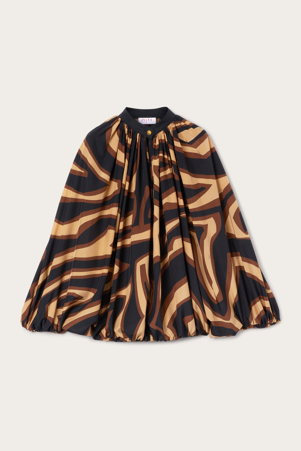 Labirinto Print Voluminous Blouse
 WOMAN Pucci