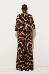 Labirinto Print Voluminous Blouse
 WOMAN Pucci