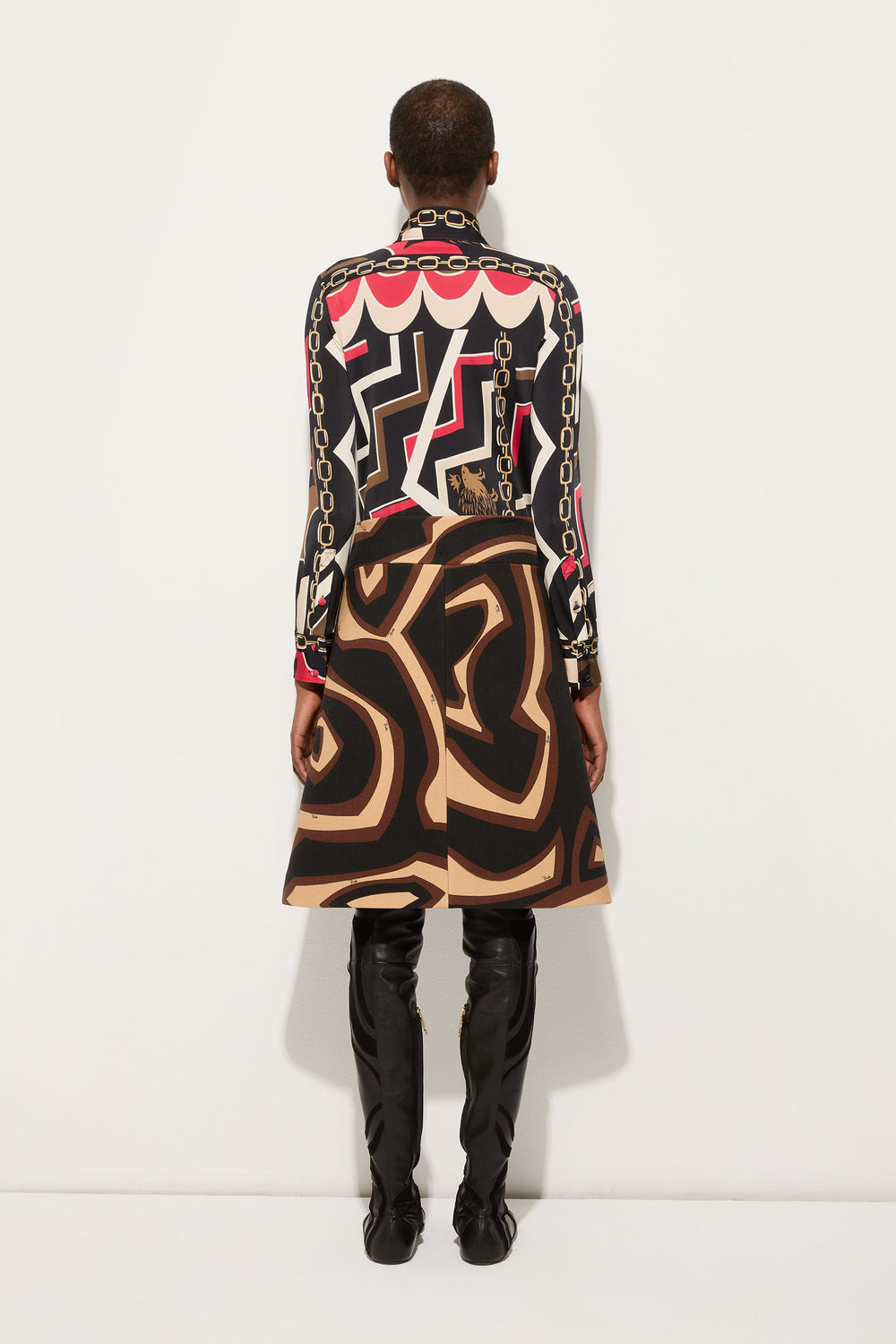 Istrice Print Jersey Shirt
 WOMAN Pucci