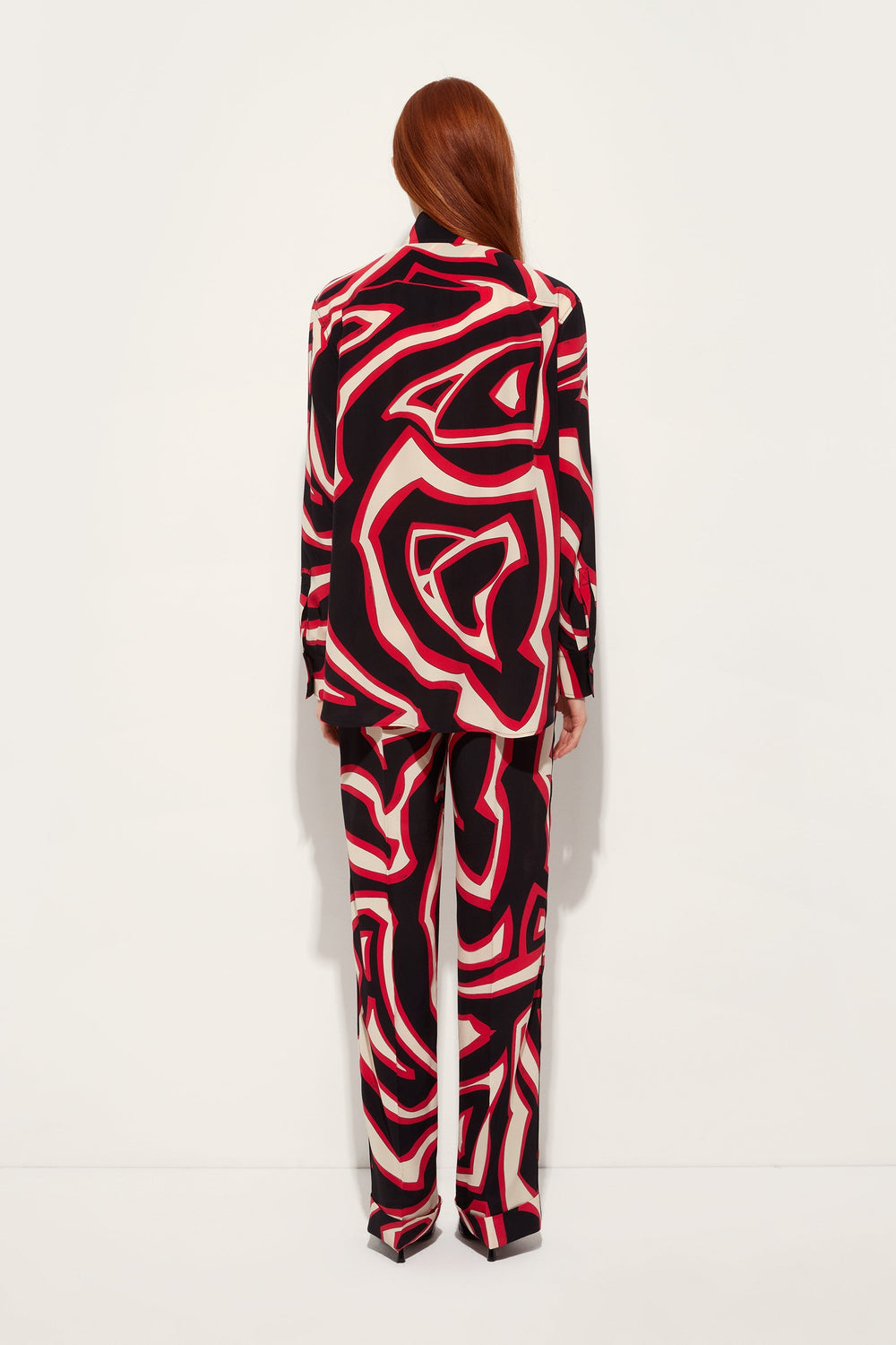 Labirinto Print Silk Twill Shirt
 WOMAN Pucci
