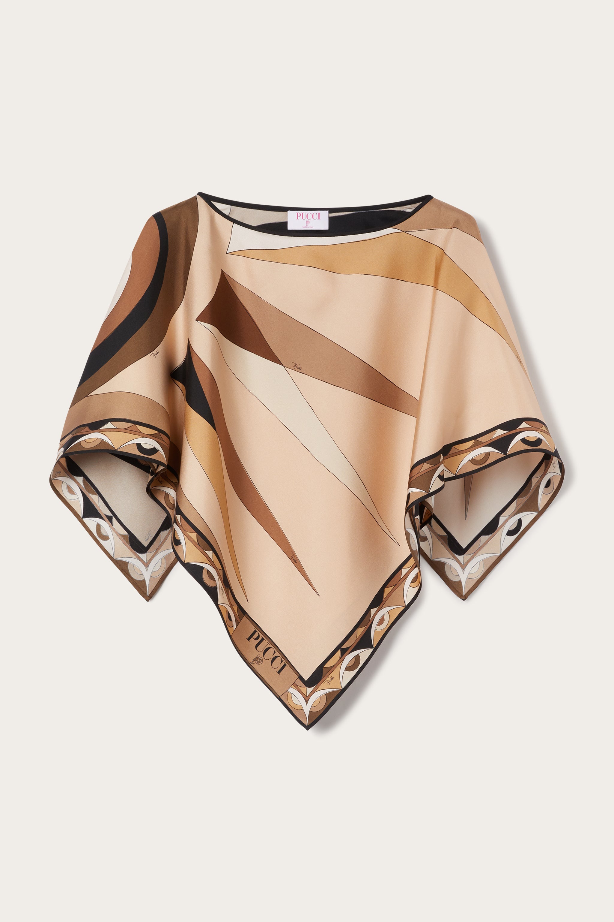 Hawaii Print Kaftan Top
 WOMAN Pucci