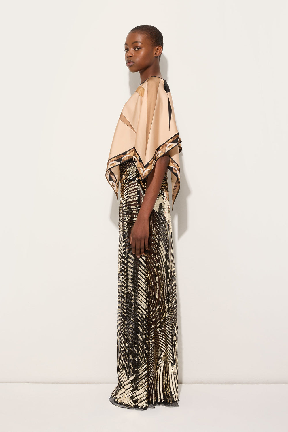 Hawaii Print Kaftan Top
 WOMAN Pucci