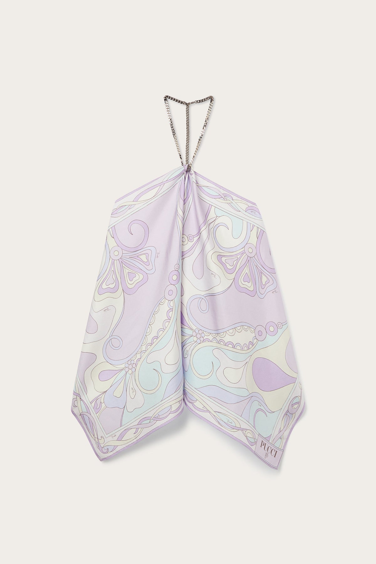 Orchidee Print Chain Top
 WOMAN Pucci