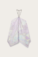 Orchidee Print Chain Top
 WOMAN Pucci