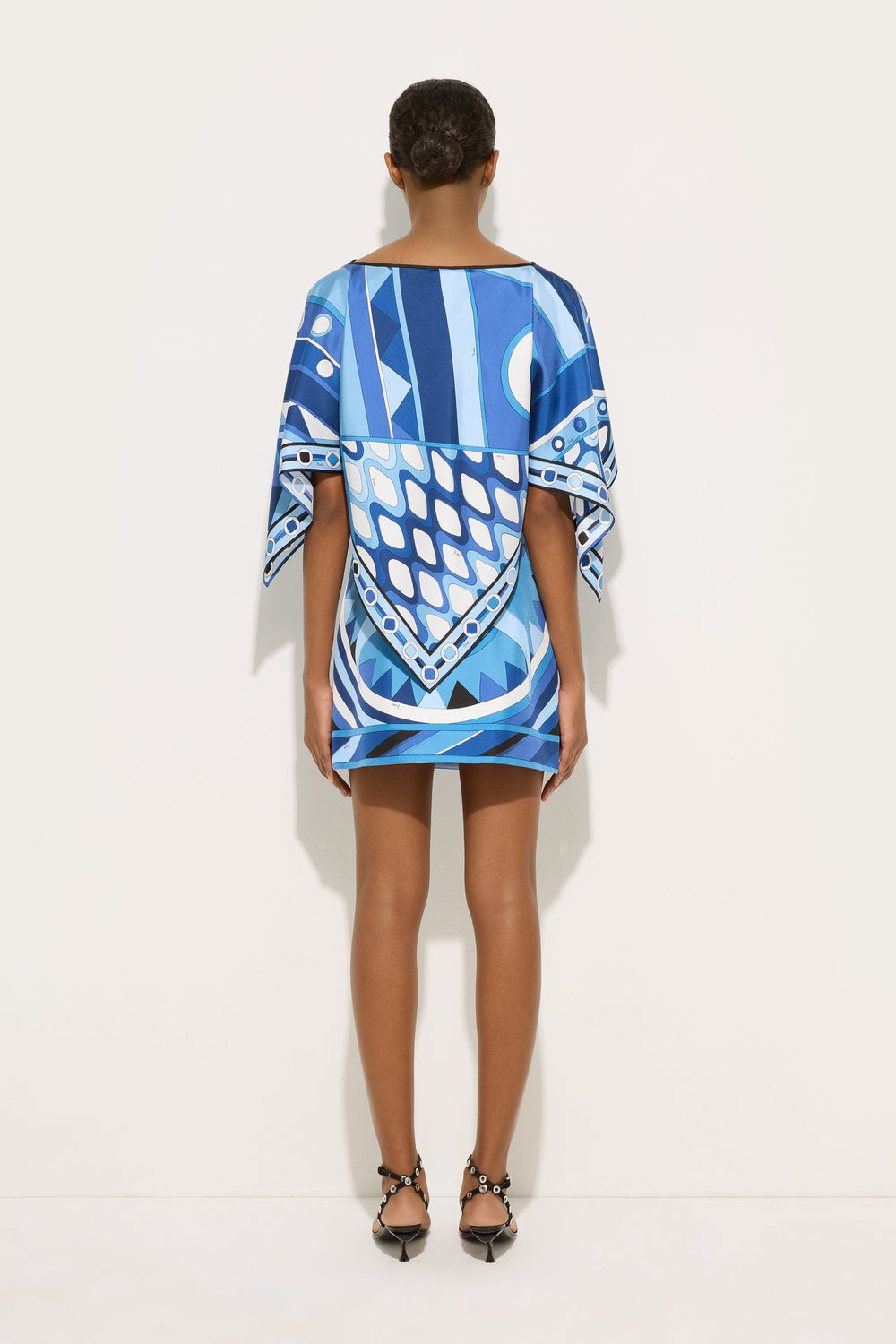 Vivara Print Cape Blouse
 WOMAN Pucci