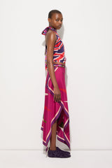 Labirinto Print Sleeveless Top
 WOMAN Pucci