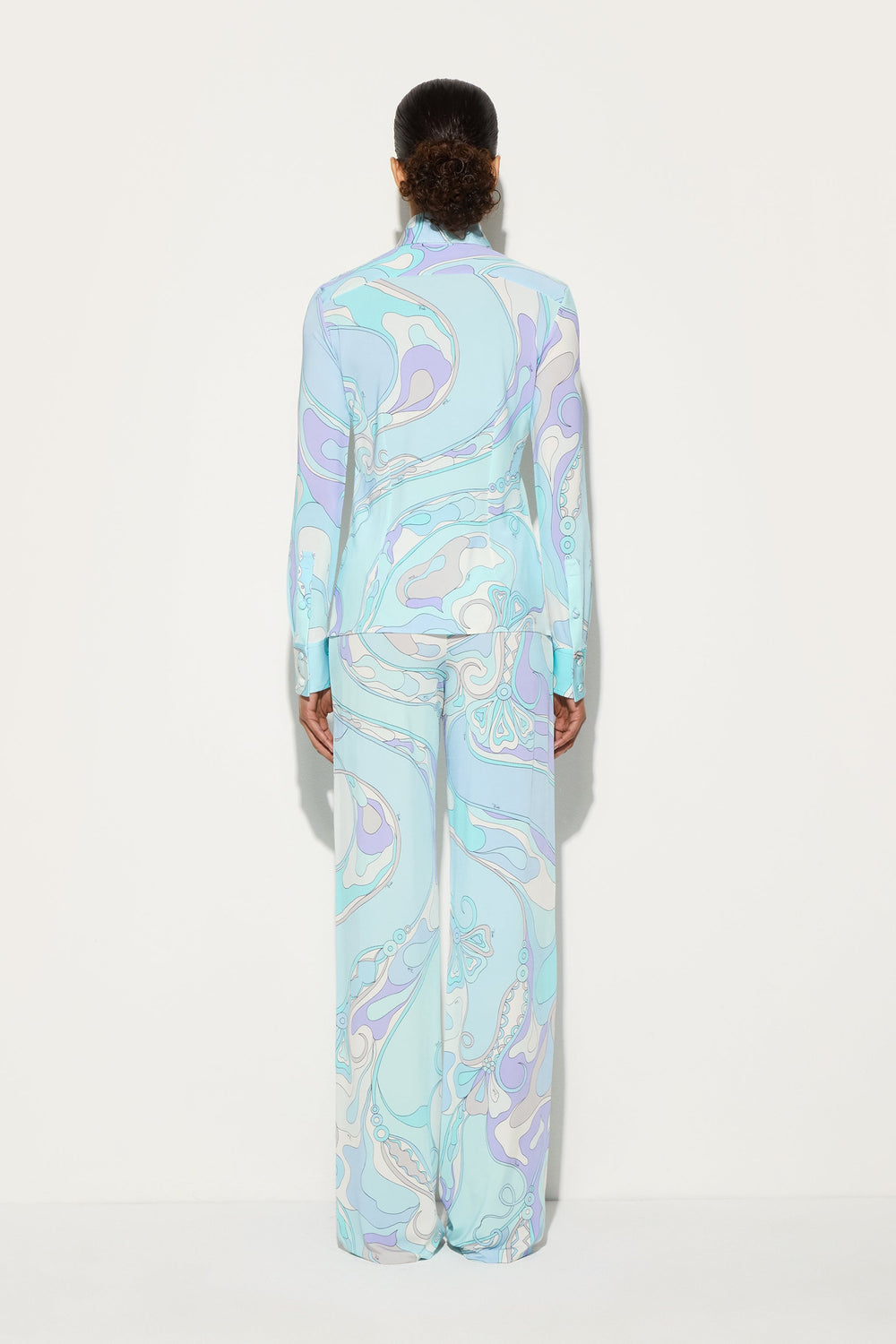 Orchidee Print Shirt
 WOMAN Pucci