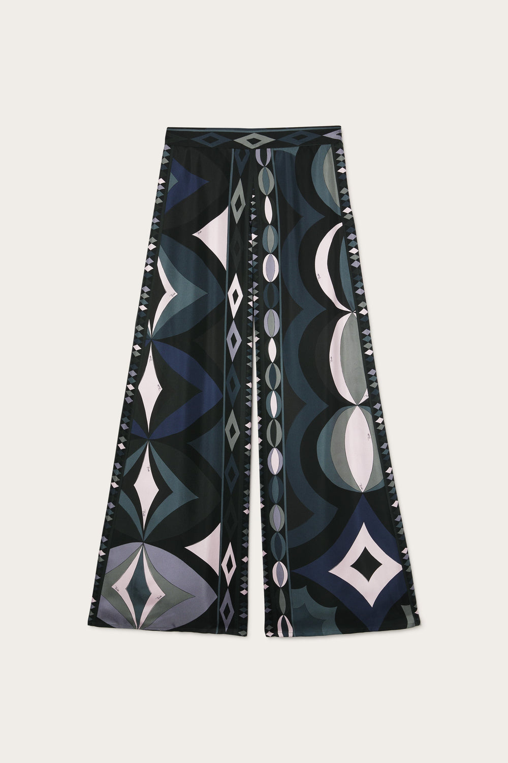Collane Print Silk Palazzo Pants
 WOMAN Pucci