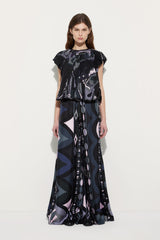 Collane Print Silk Palazzo Pants
 WOMAN Pucci