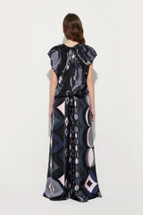 Collane Print Silk Palazzo Pants
 WOMAN Pucci