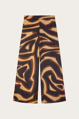 Labirinto Print Silk Trousers
 WOMAN Pucci