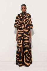 Labirinto Print Silk Trousers
 WOMAN Pucci