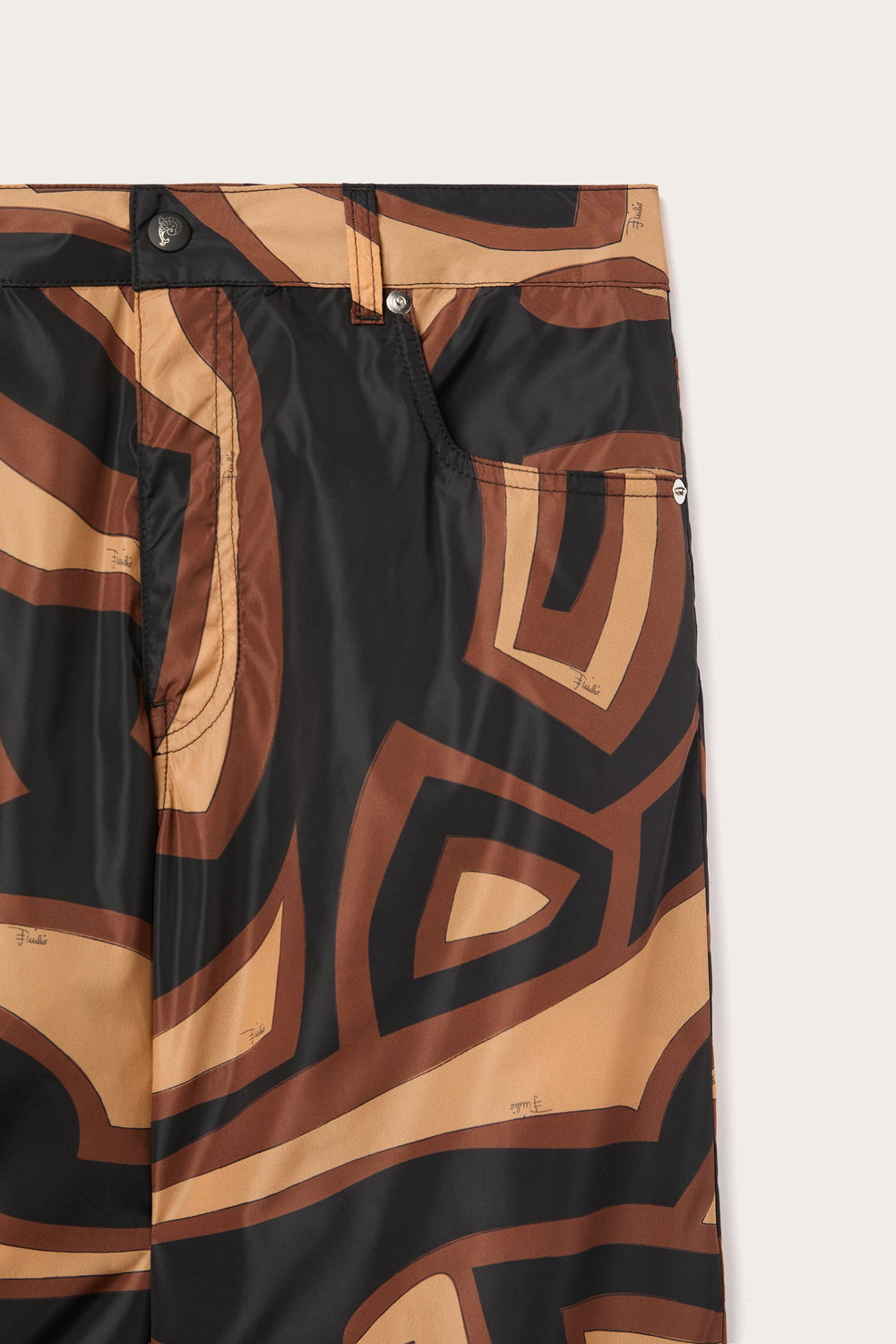 Labirinto Print Cargo Trousers
 WOMAN Pucci