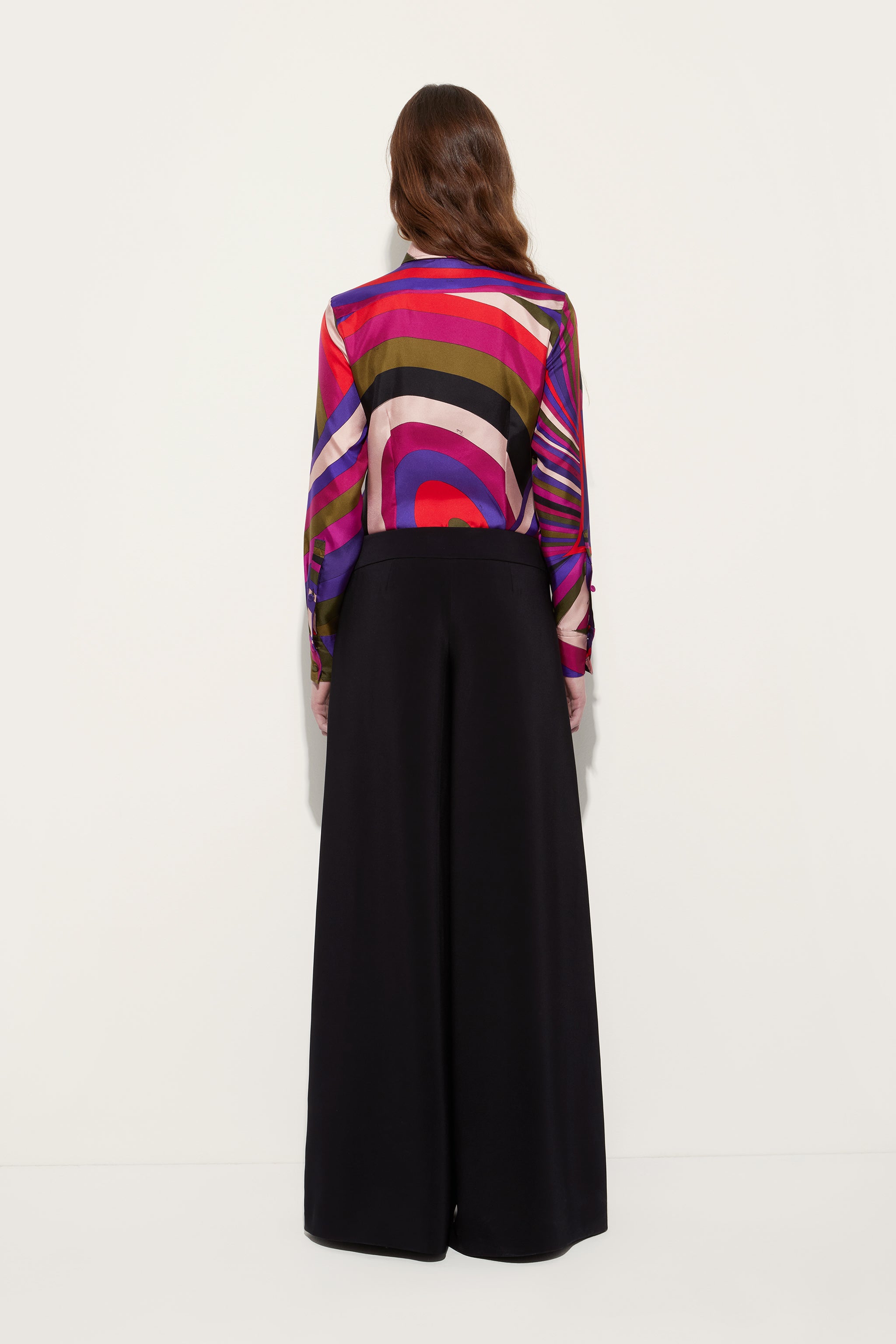 Trousers with Printed Iride Details
 WOMAN Pucci