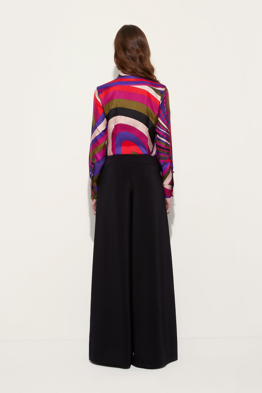 Trousers with Printed Iride Details
 WOMAN Pucci
