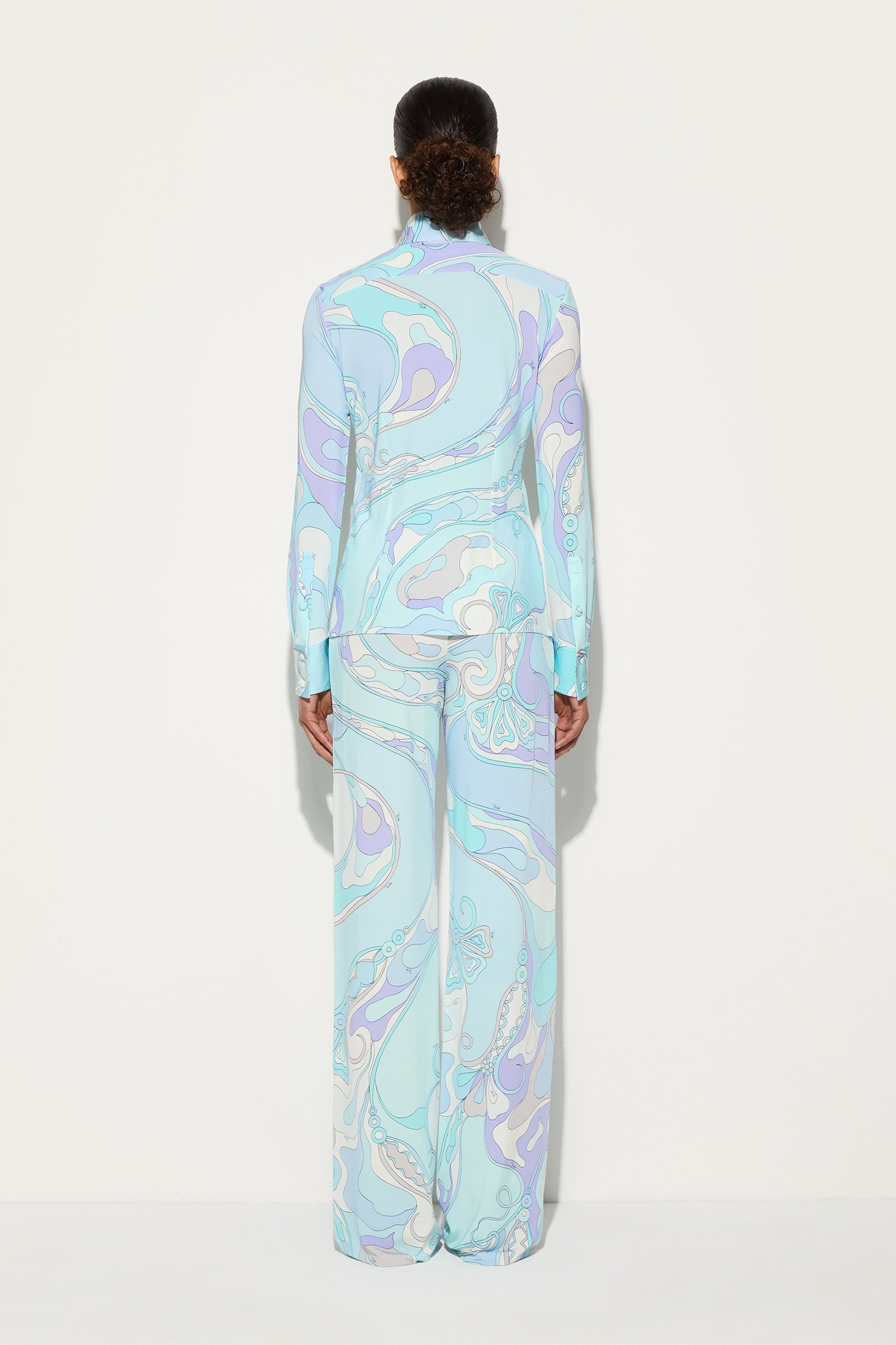 Orchidee Print Pants
 WOMAN Pucci