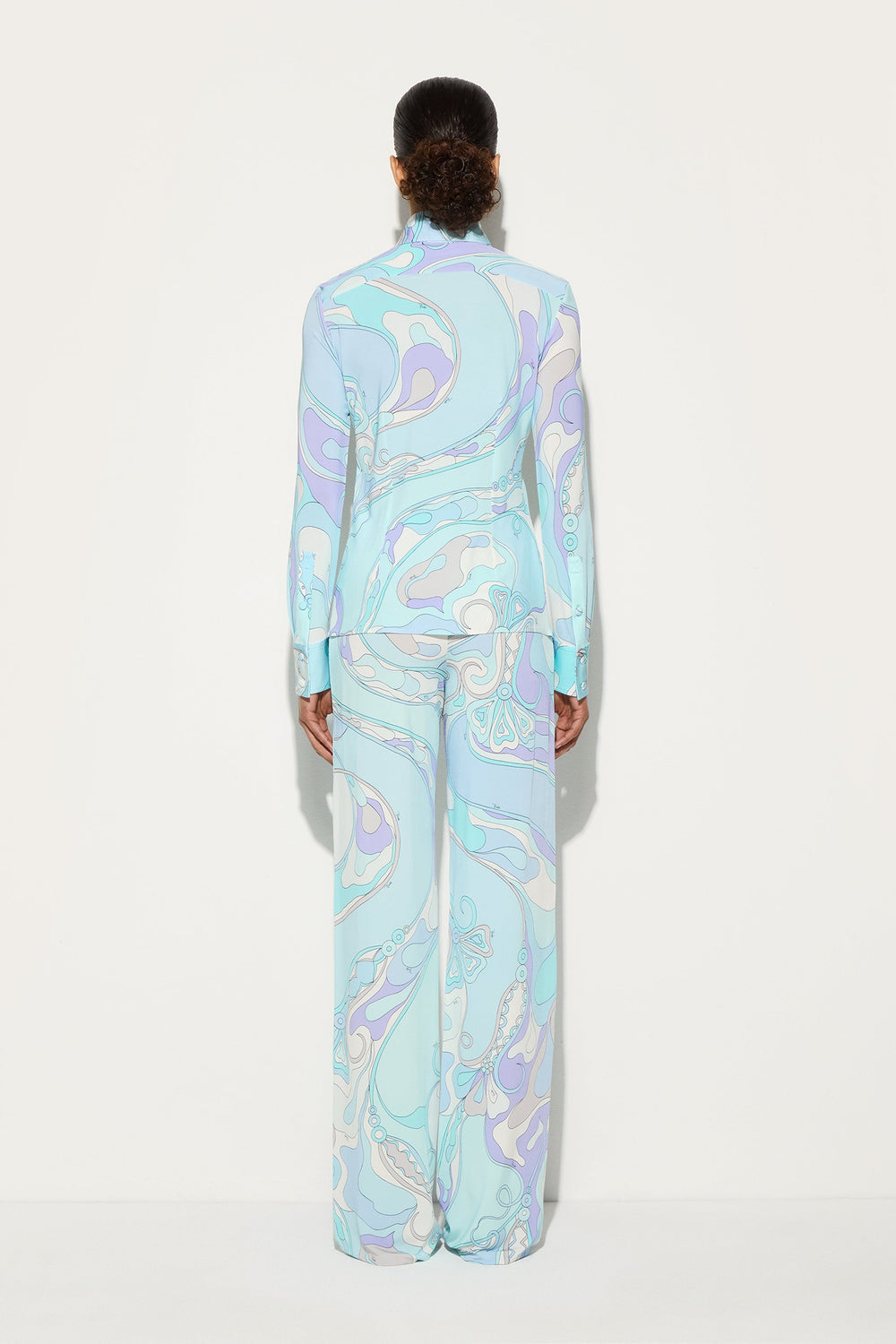 Orchidee Print Pants
 WOMAN Pucci