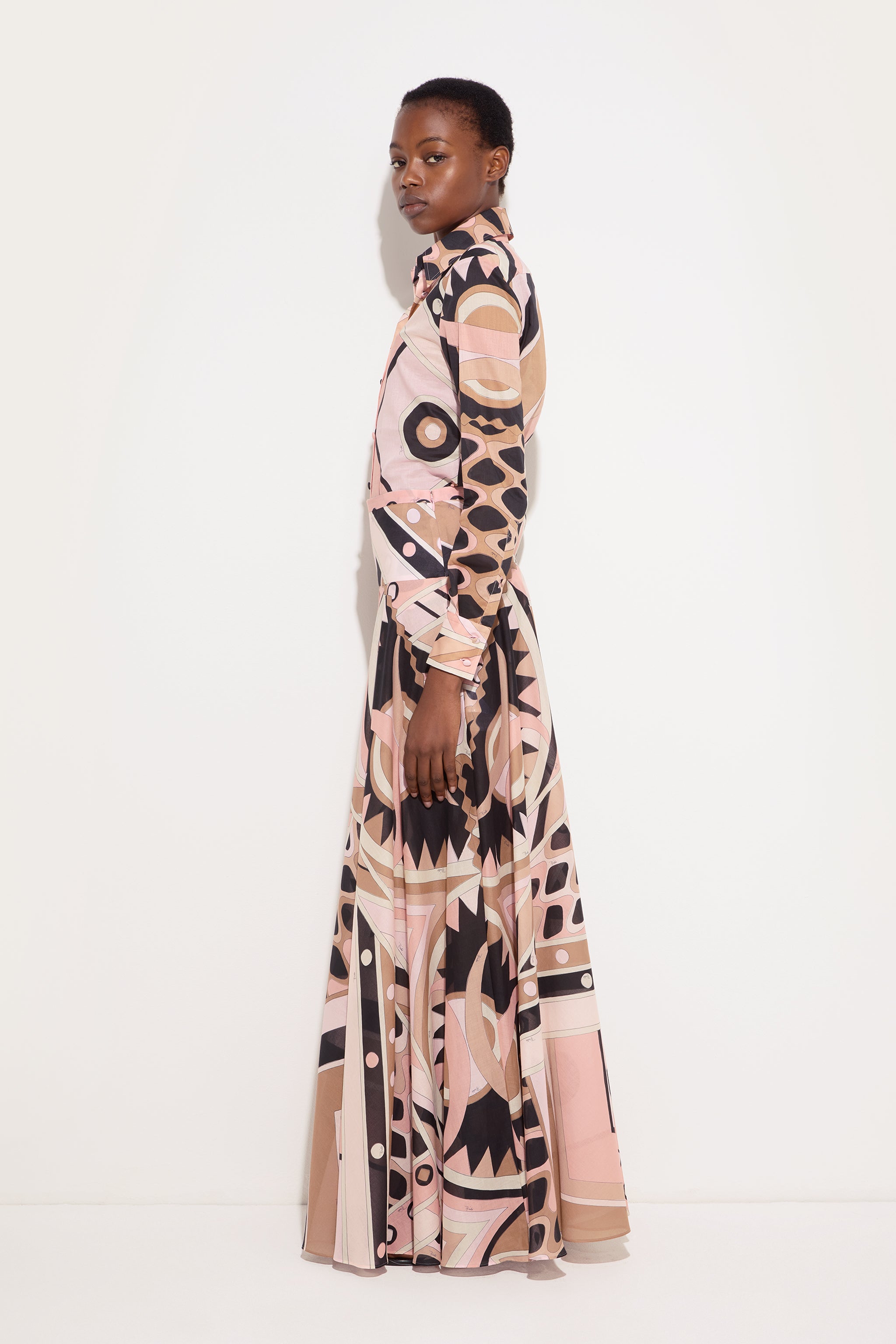 Vivara Print Cotton Skirt
 WOMAN Pucci