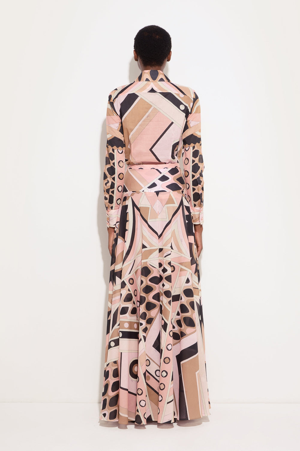 Vivara Print Cotton Skirt
 WOMAN Pucci