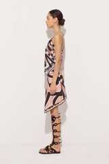 Labirinto Print Silk Scarf Skirt
 WOMAN Pucci