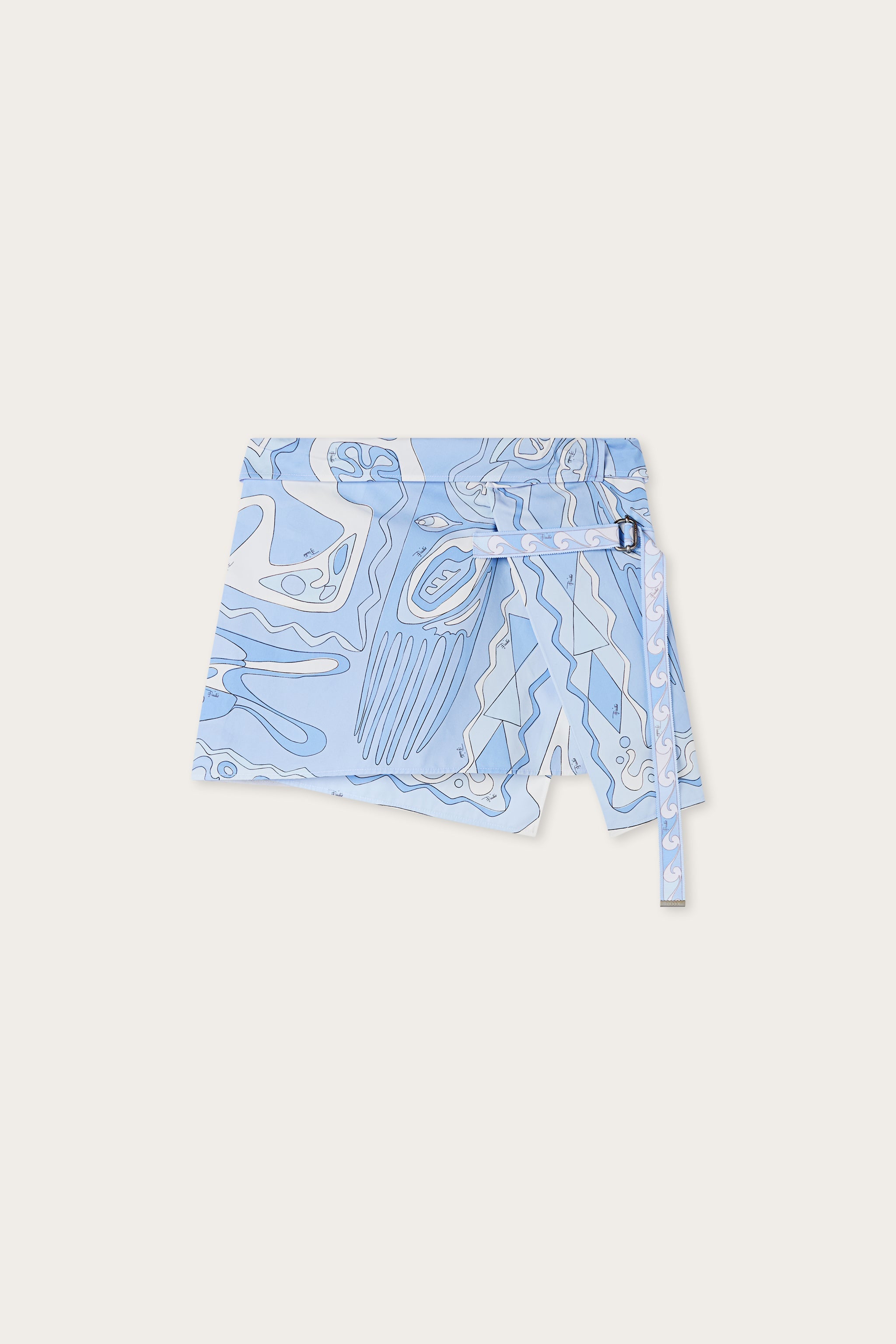 Angoli Print Wrap Skirt
 WOMAN Pucci
