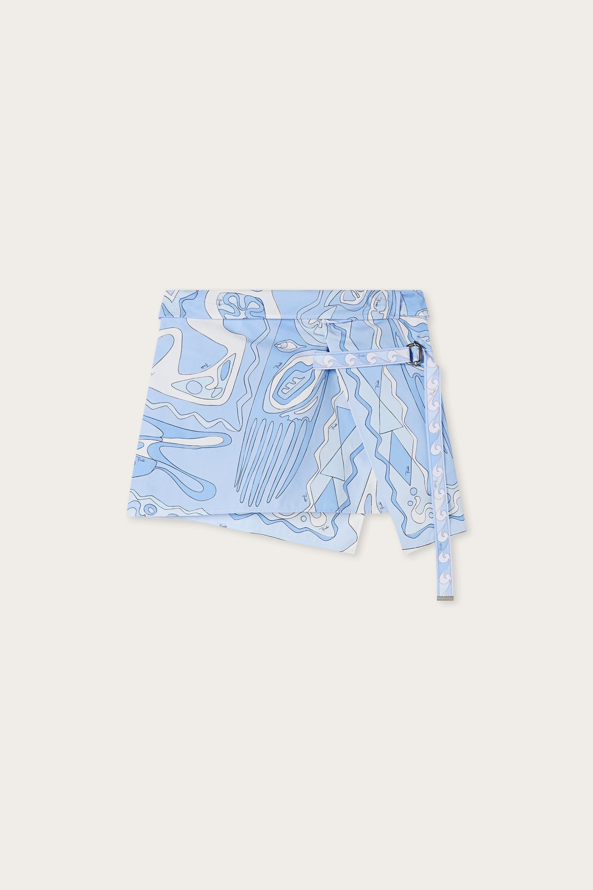 Angoli Print Wrap Skirt
 WOMAN Pucci