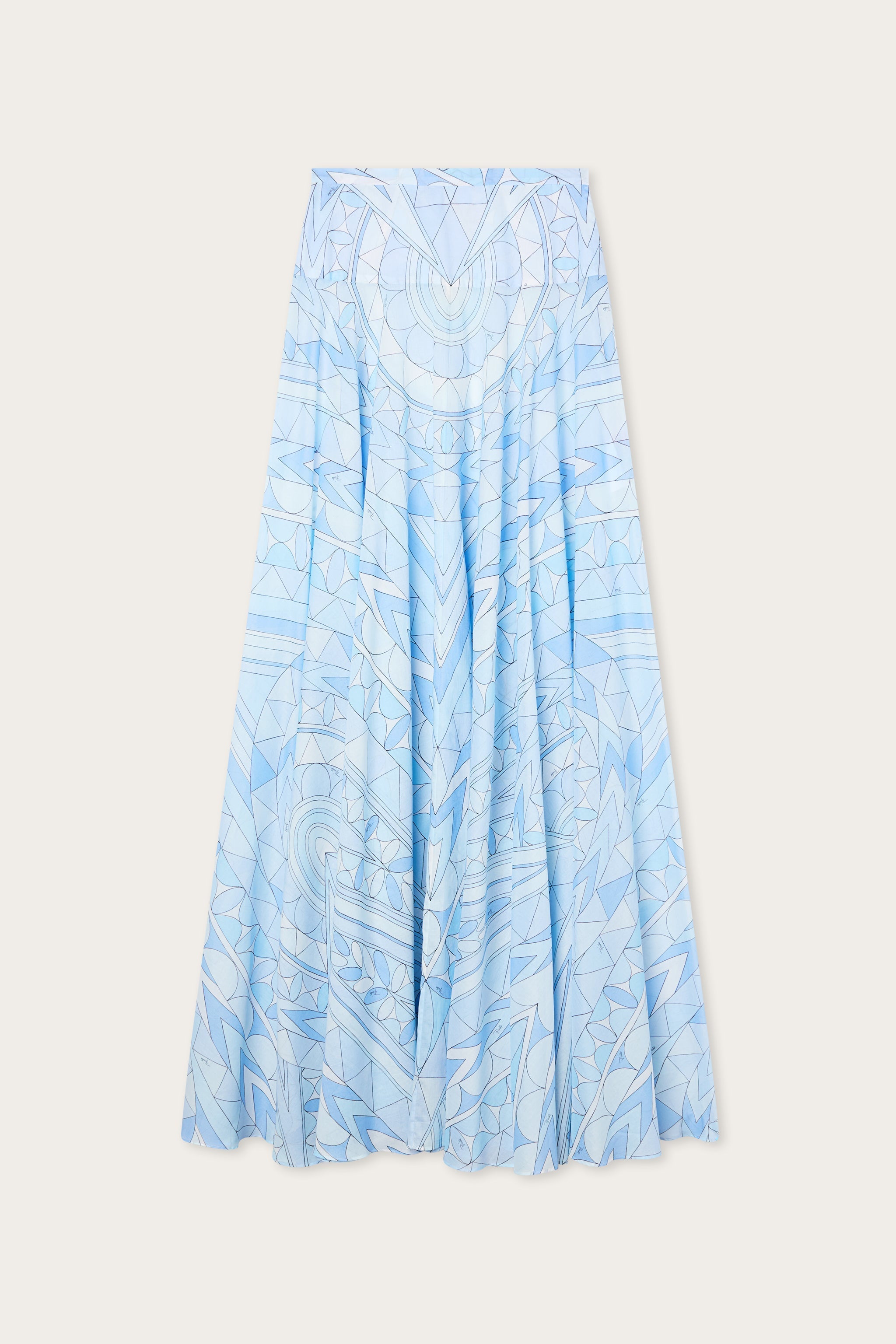 Manuba Print Cotton Skirt
 WOMAN Pucci